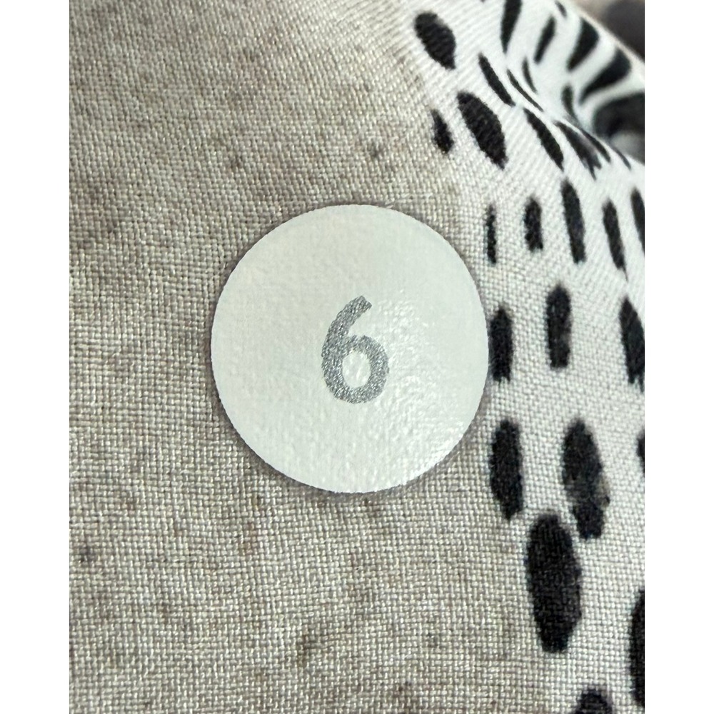Lululemon Om Pant Mini Art Pop White Multi / Slate Size 6 - Picture 5 of 9